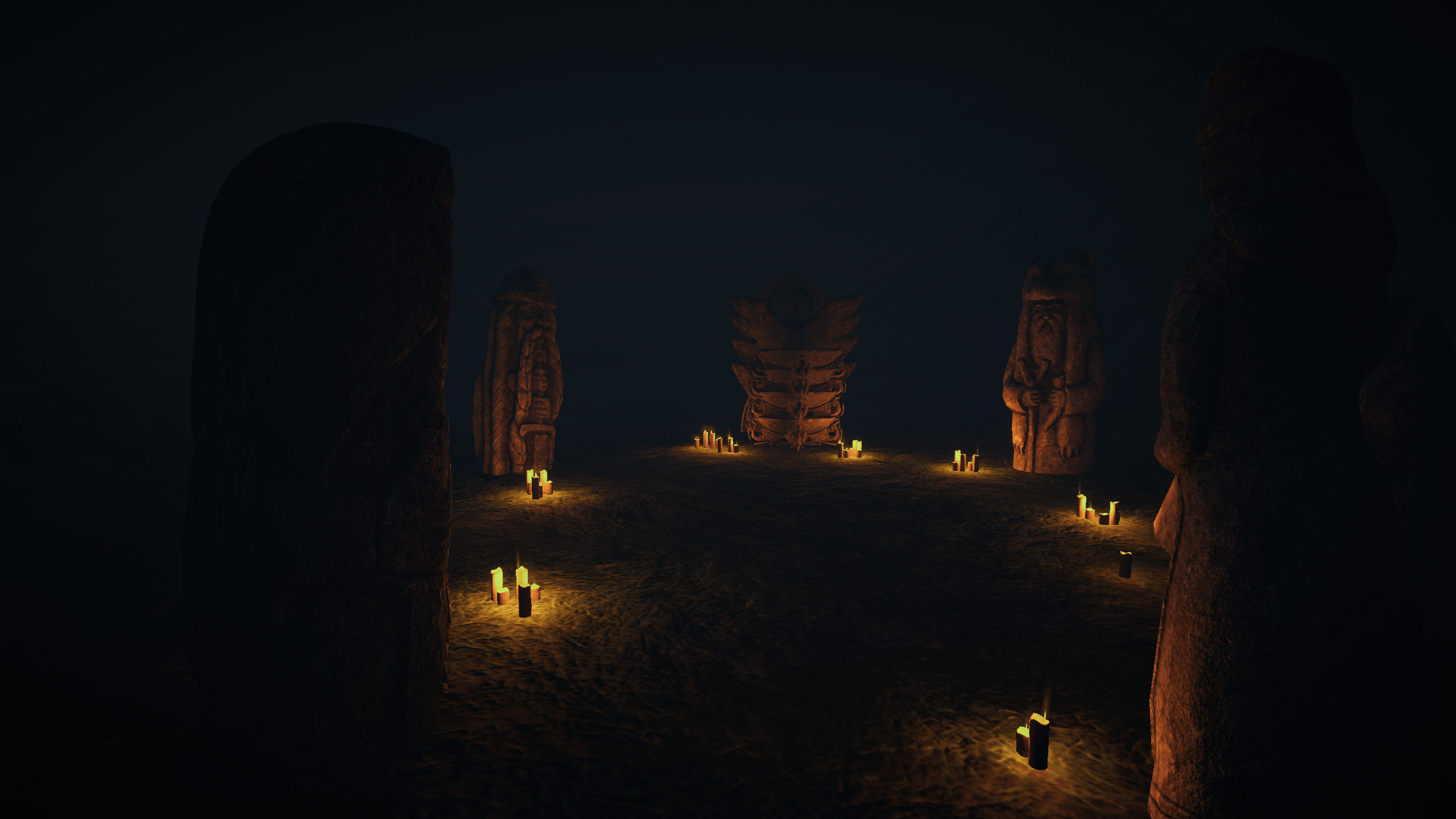 Тени деревьев